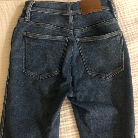 Madewell 10in high rise skinny jeans button front - Picture 4 of 5